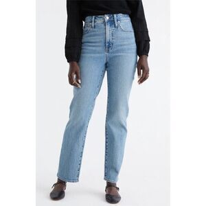 Madewell The Curvy Perfect Vintage Straight Jean in Hoye Wash Women's Size 29